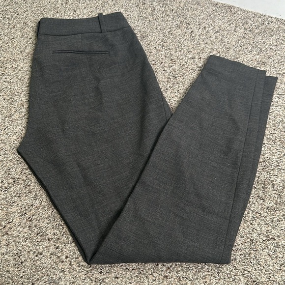 J crew Minnie gray pants size 2 office work wear career - Picture 6 of 7